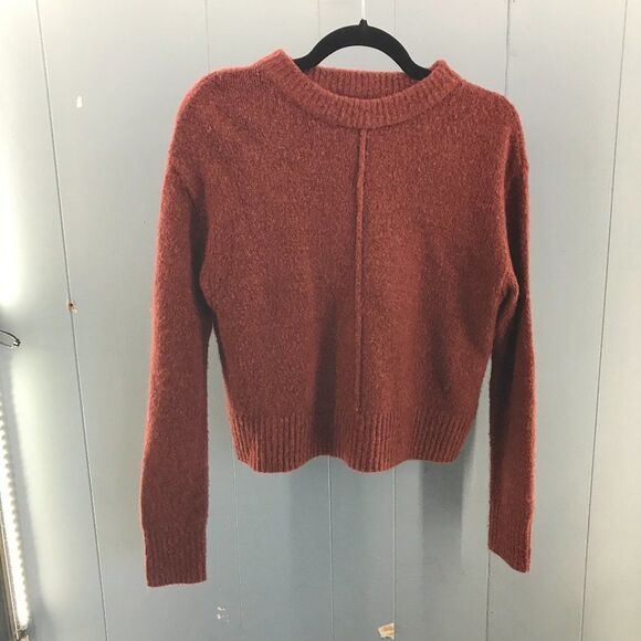 Yes Lola brick red cozy sweater size XS - Picture 1 of 4